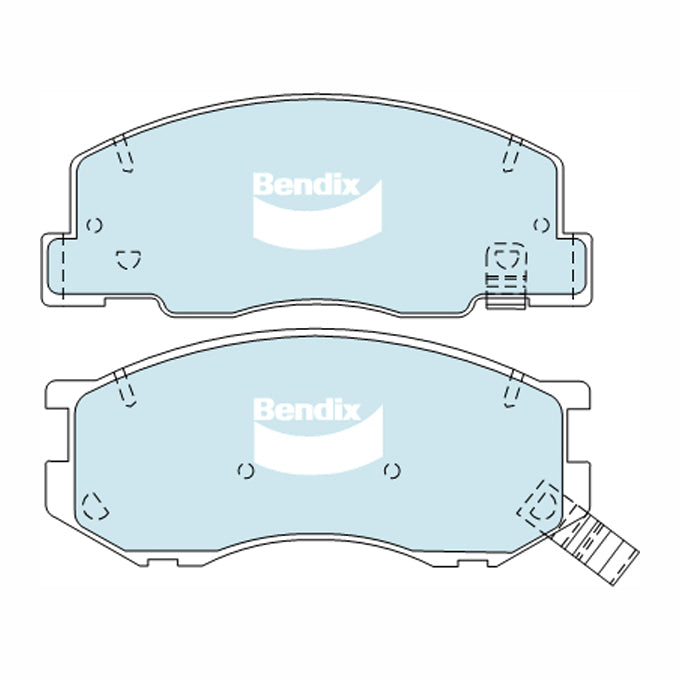 Bendix GCT Disc Pads DB1372GCT
