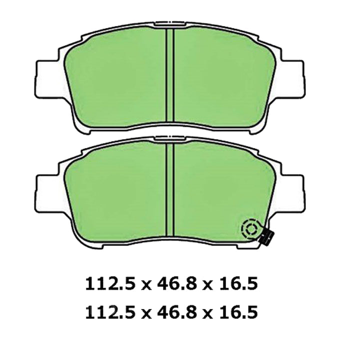 Protex Blue Disc Pads DB1378B