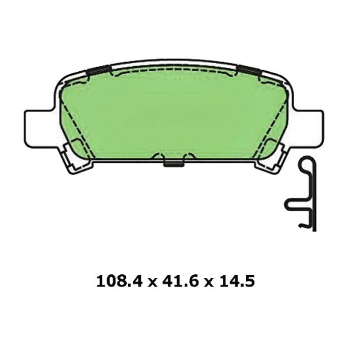 Protex Blue Disc Pads DB1379B