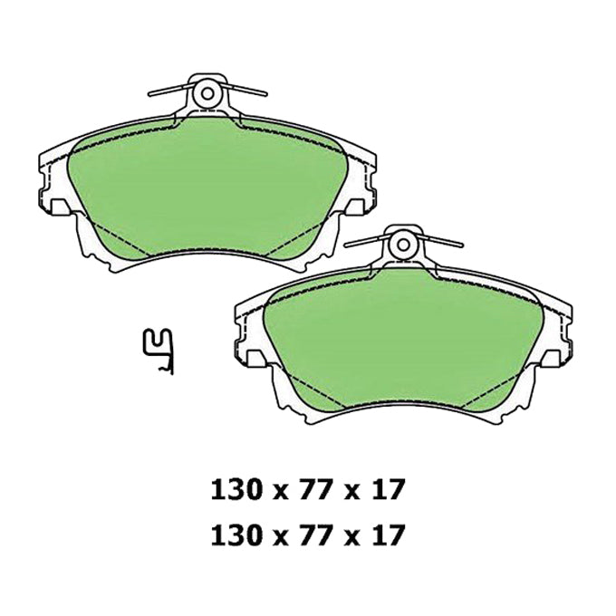 Protex Ultra Ceramic Disc Pads DB1381CP