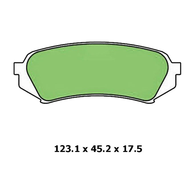Protex Blue Disc Pads DB1383B