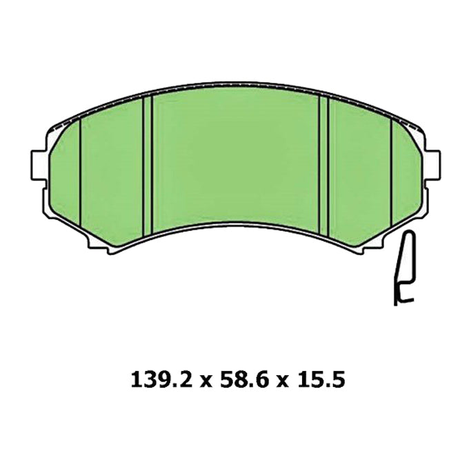Protex Ultra 4WD Brake Pads DB1388F