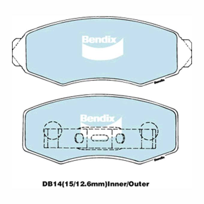 Bendix GCT Disc Pads DB14GCT