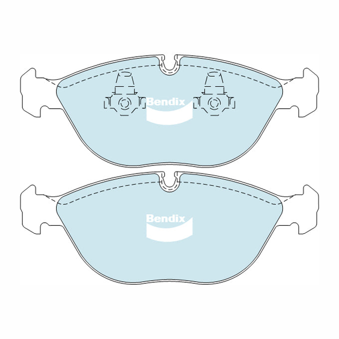 Bendix Euro+ Disc Pads DB1408EU