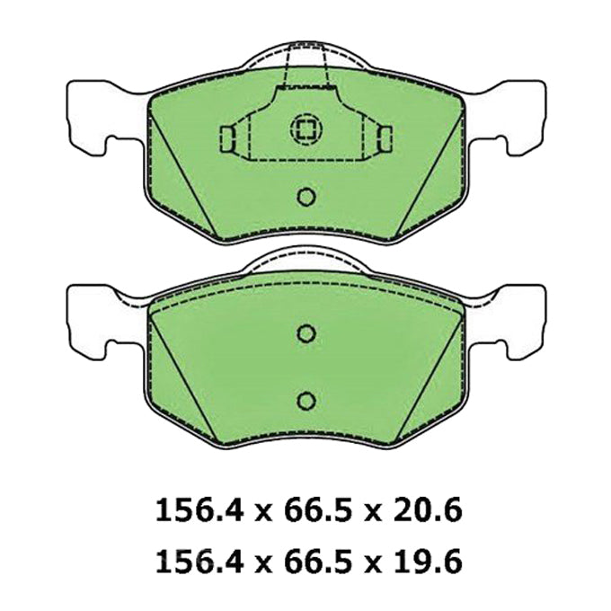 Protex Blue Disc Pads DB1426B