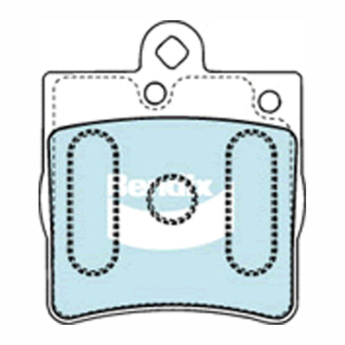 Bendix Euro+ Disc Pads DB1428EU