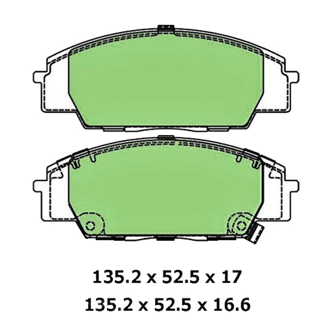 Protex Ultra Ceramic Disc Pads DB1452CP