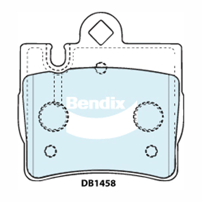Bendix Euro+ Disc Pads DB1458EU