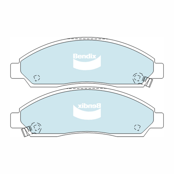 Bendix 4WD Disc Pads DB1468-4