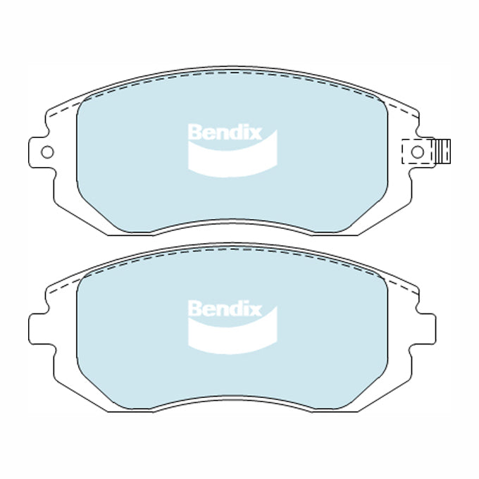 Bendix Heavy Duty Disc Pads DB1491HD