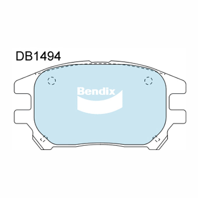 Bendix 4WD Disc Pads DB1494-4