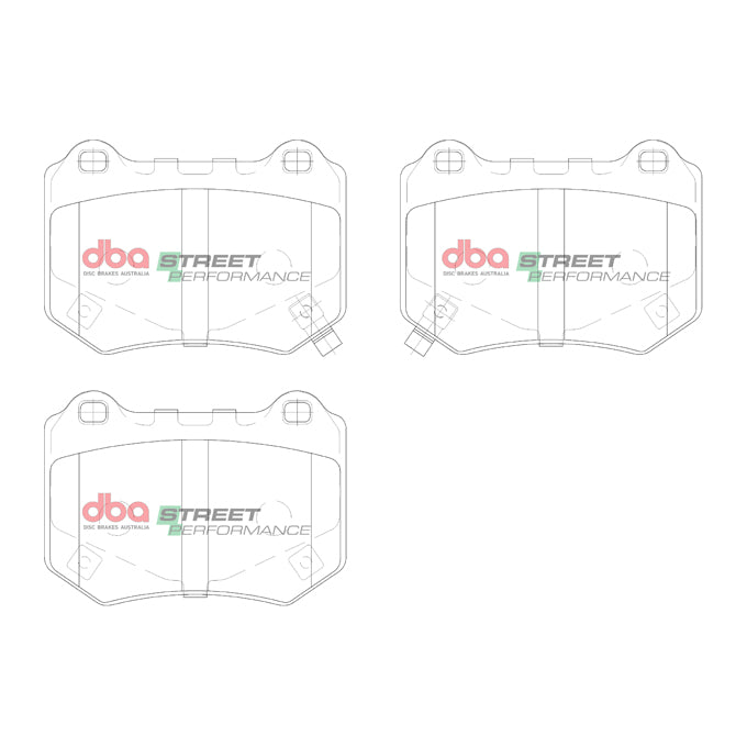 DBA Street Performance Disc Pads DB15007SP