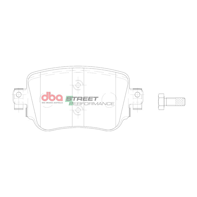 DBA Street Performance Disc Pads DB15009SP