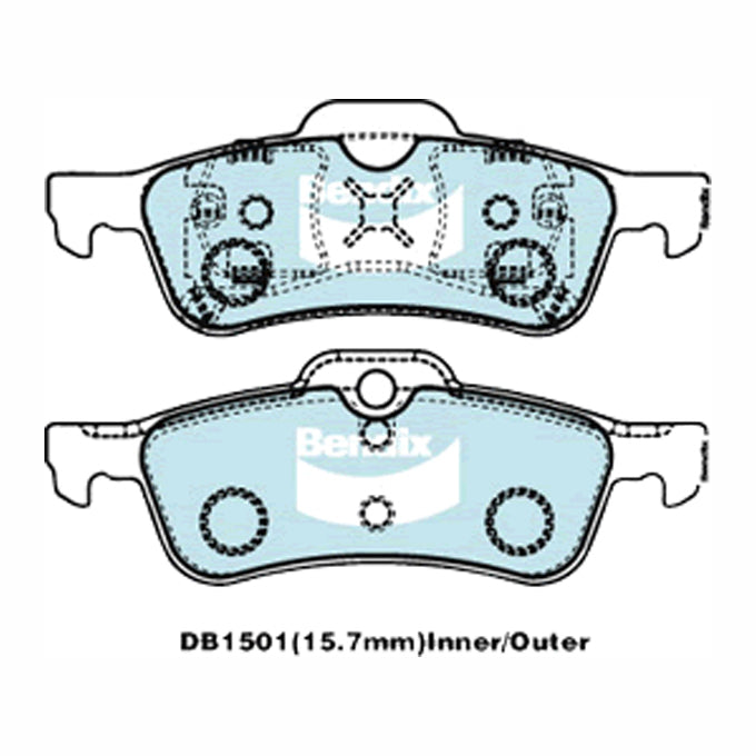 Bendix Euro+ Disc Pads DB1501EU