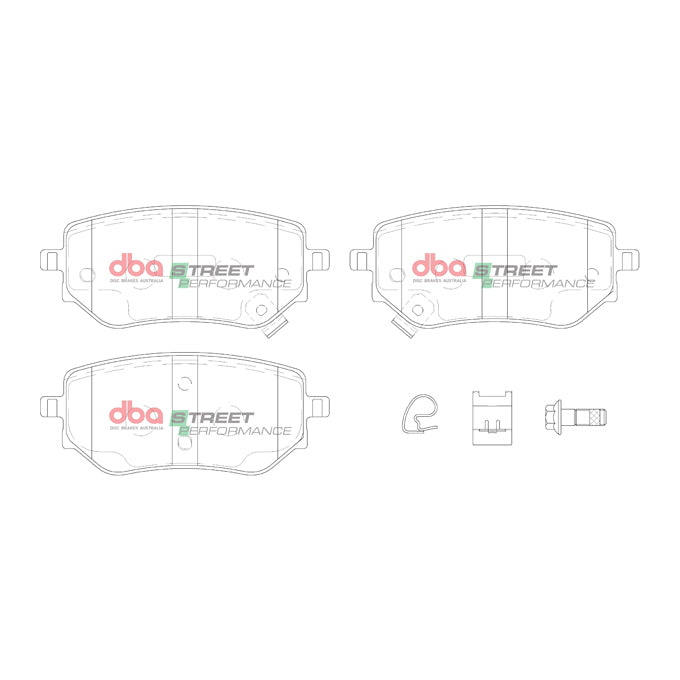DBA Street Performance Disc Pads DB15015SP