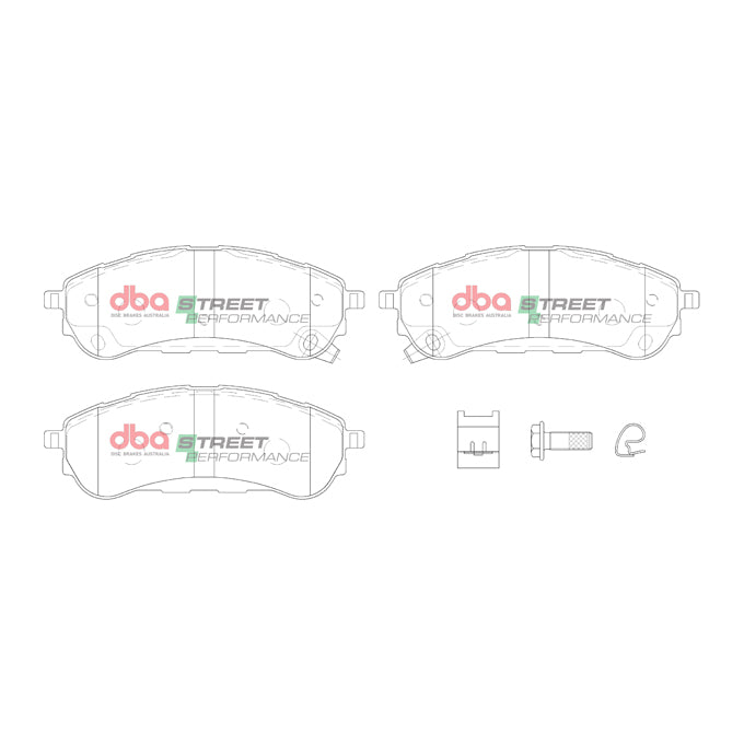 DBA Street Performance Disc Pads DB15016SP