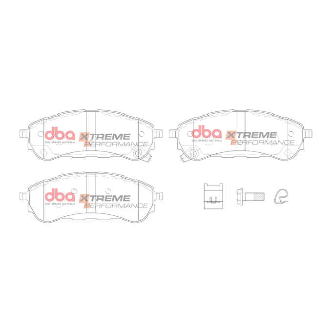 DBA Xtreme Performance Disc Pads DB15016XP
