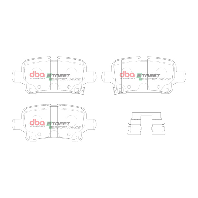 DBA Street Performance Disc Pads DB15018SP