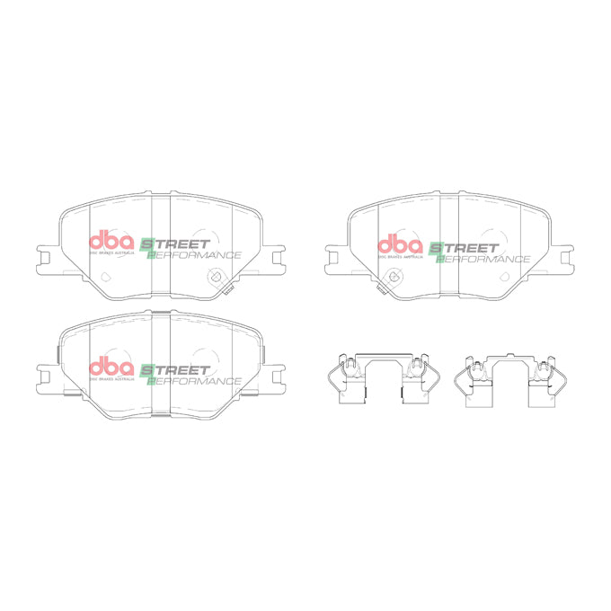 DBA Street Performance Disc Pads DB15020SP