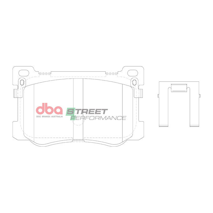 DBA Street Performance Disc Pads DB15021SP