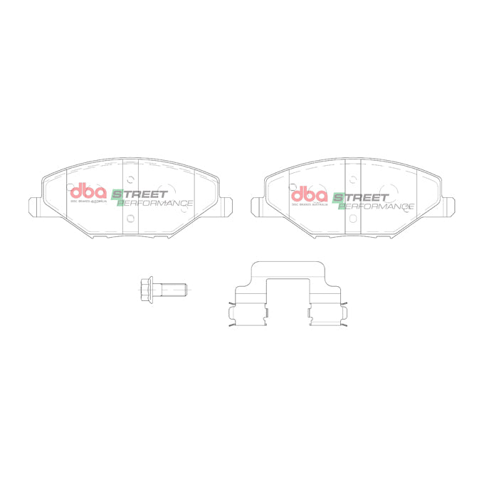 DBA Street Performance Disc Pads DB15024SP