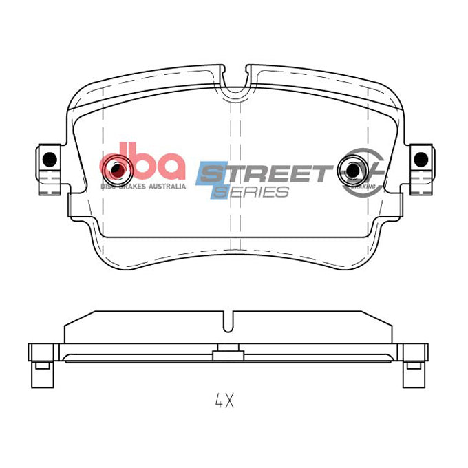 DBA Street Series EV Disc Pads DB15031SSEV