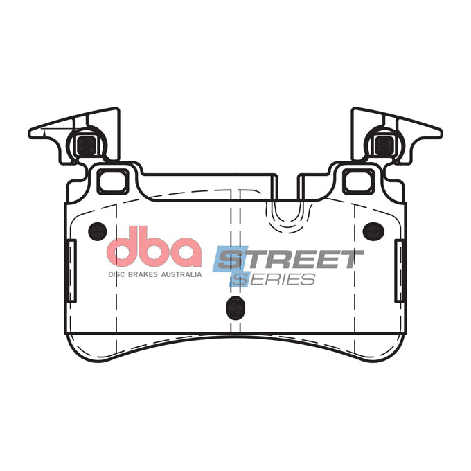 DBA Street Series Disc Pads DB15037SS