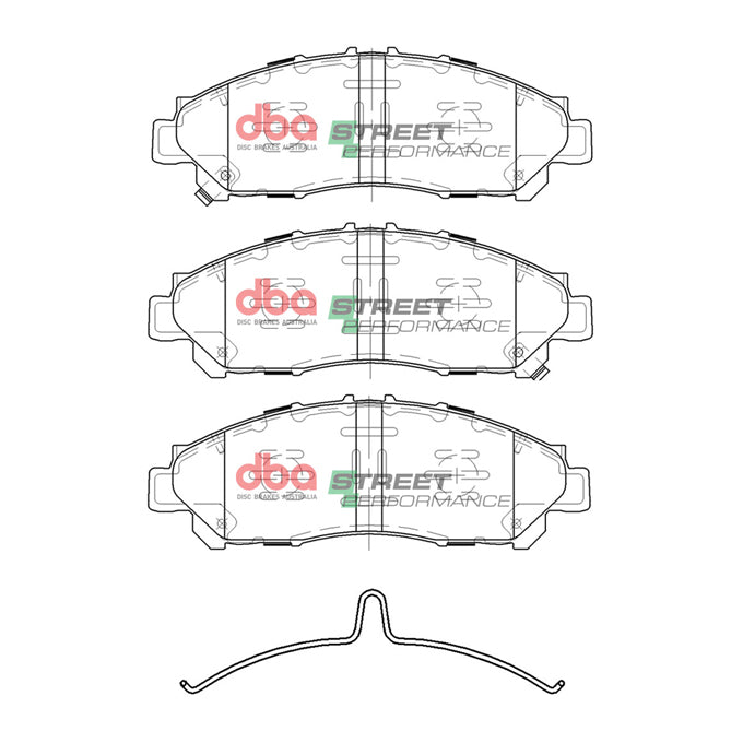 DBA Street Performance Disc Pads DB15051SP