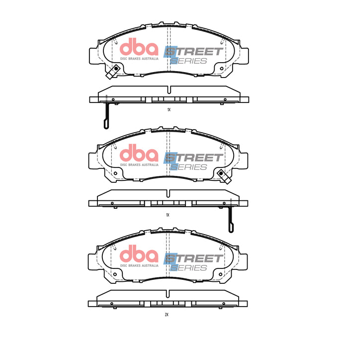 DBA Street Series Disc Pads DB15051SS