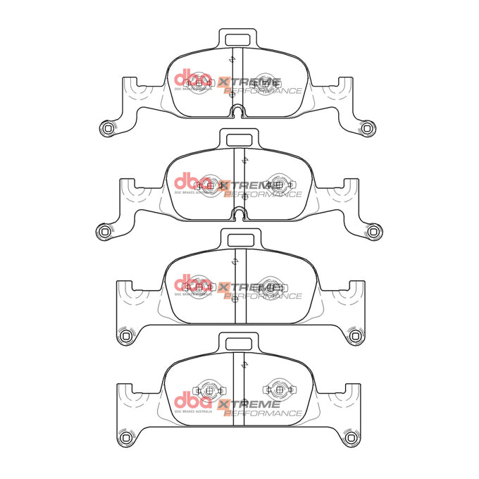 DBA Xtreme Performance Disc Pads DB15060XP