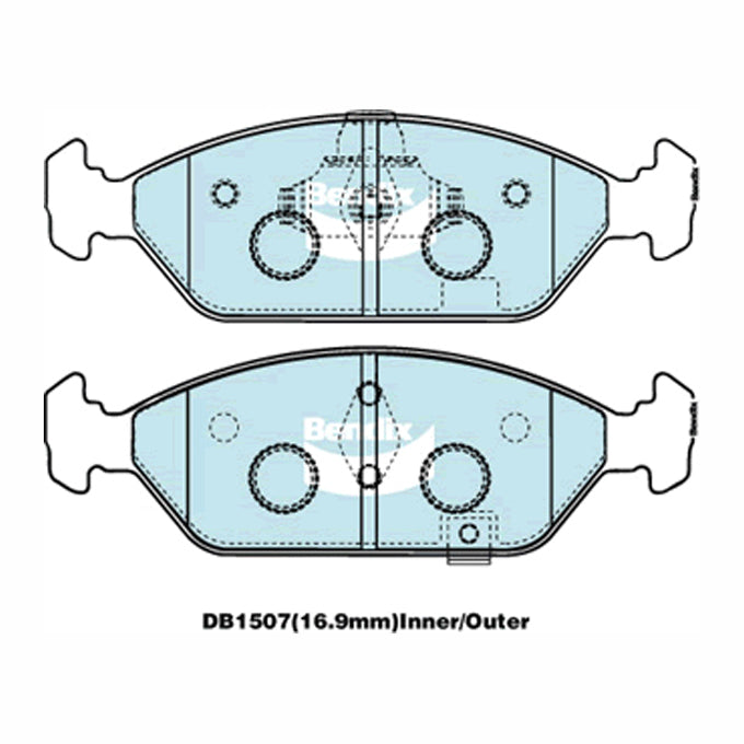 Bendix GCT Disc Pads DB1507GCT
