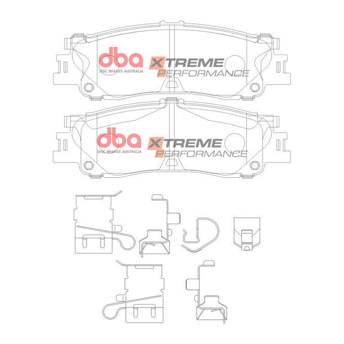 DBA Xtreme Performance Disc Pads DB15078XP