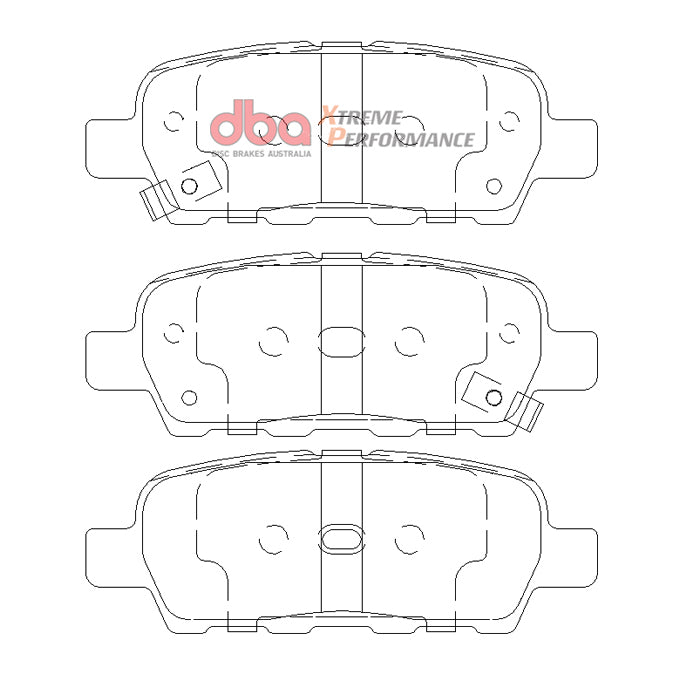 DBA Xtreme Performance Disc Pads DB1509XP