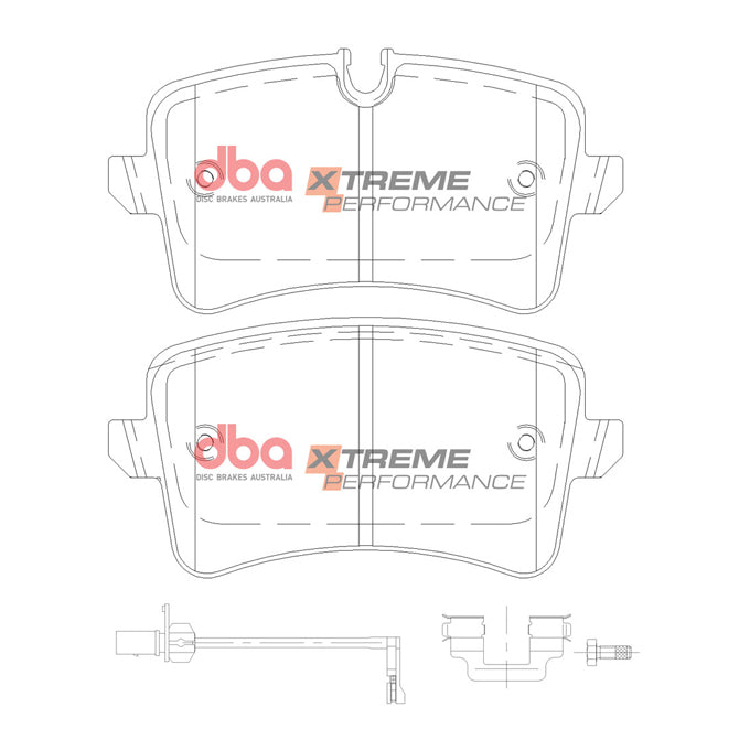 DBA Xtreme Performance Disc Pads DB15101XP