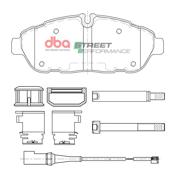 DBA Street Performance Disc Pads DB15112SP