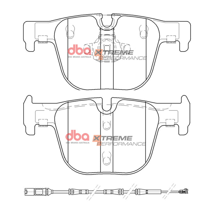 DBA Xtreme Performance Disc Pads DB15126XP