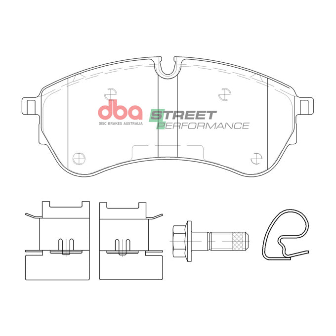 DBA Street Performance Disc Pads DB15134SP
