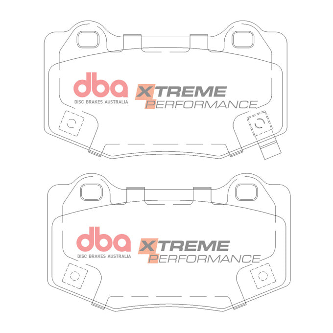 DBA Xtreme Performance Disc Pads DB15144XP