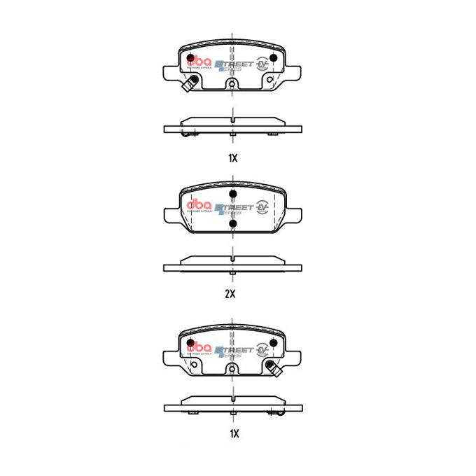 DBA Street Series EV Disc Pads DB15159SSEV