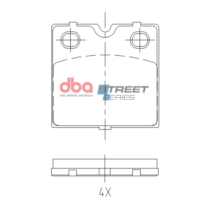 DBA Street Series Disc Pads DB15163SS