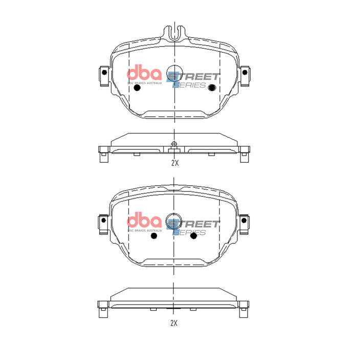 DBA Street Series Disc Pads DB15171SS