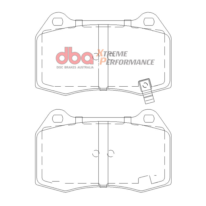 DBA Xtreme Performance Disc Pads DB1520XP