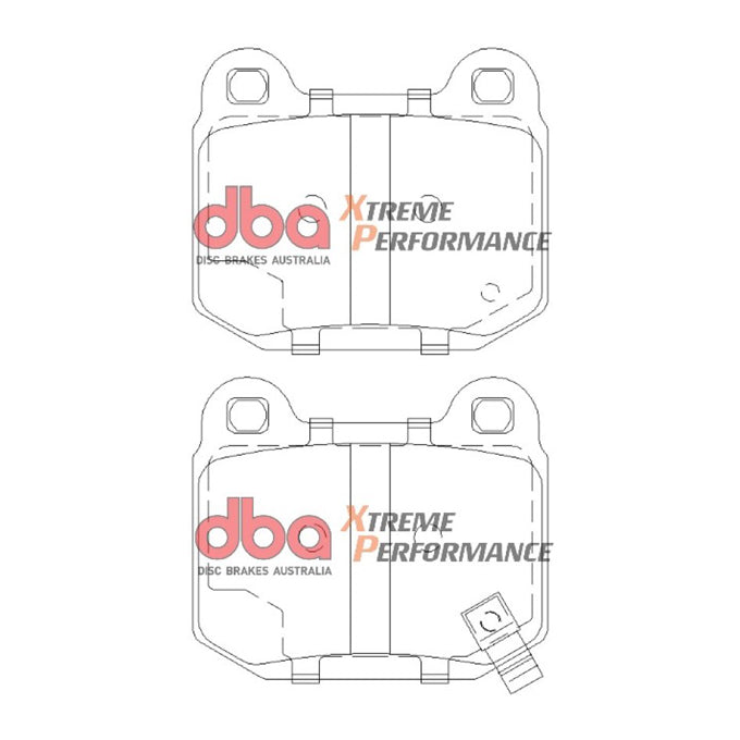 DBA Xtreme Performance Disc Pads DB1521XP