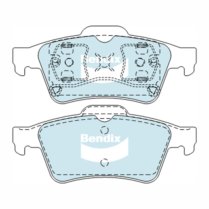 Bendix GCT Disc Pads DB1665GCT