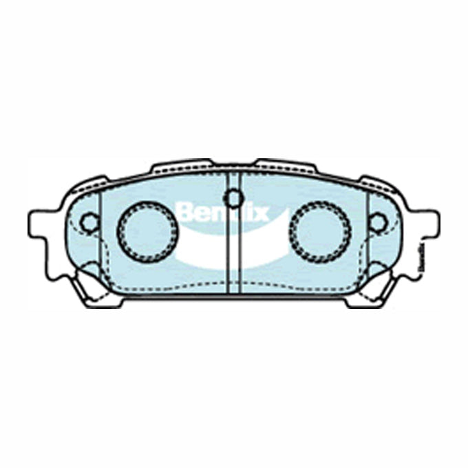Bendix Heavy Duty Disc Pads DB1672HD