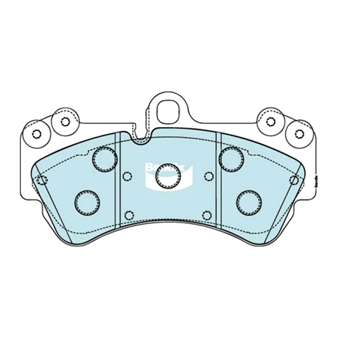 Bendix Euro+ Disc Pads DB1676EU