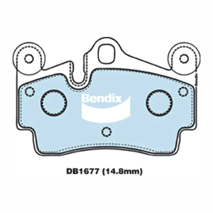 Bendix Euro+ Disc Pads DB1677EU