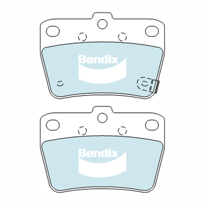 Bendix Heavy Duty Disc Pads DB1680HD