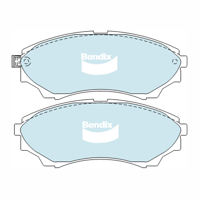 Bendix 4WD Disc Pads DB1681-4