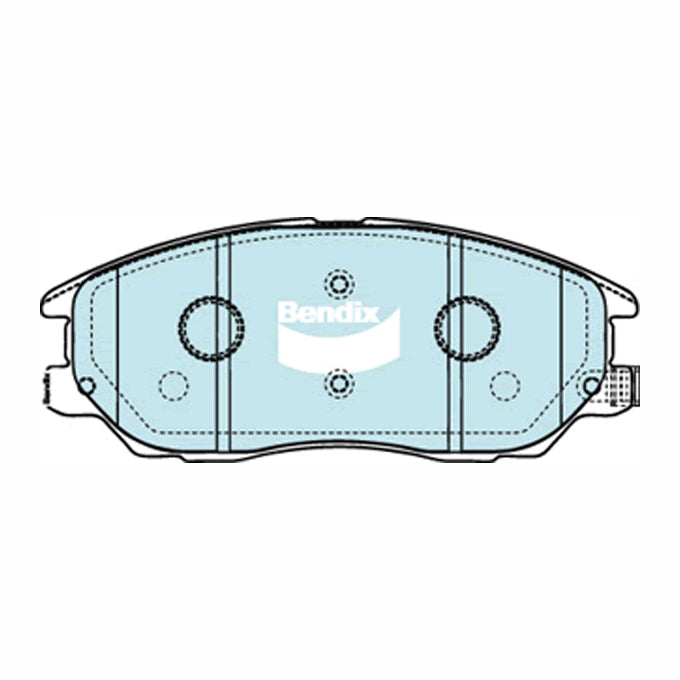 Bendix 4WD Disc Pads DB1684-4